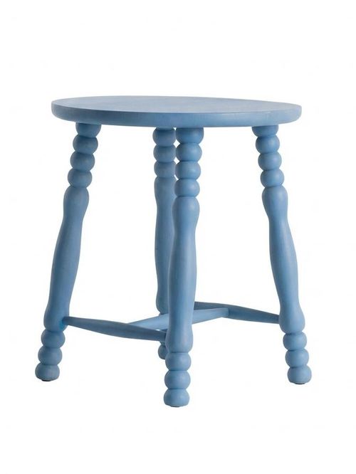 Roma Turned Wood Stool