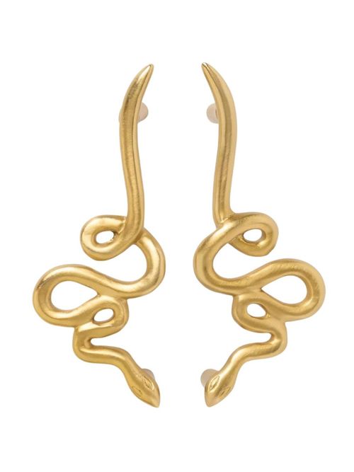 Marguerite Snake Brass Handle