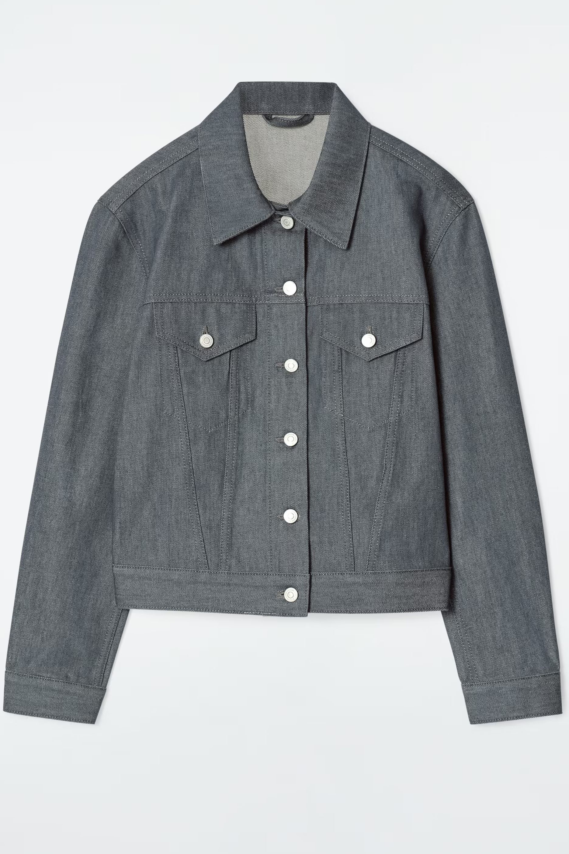 Cos Oversized Raw Denim Jacket