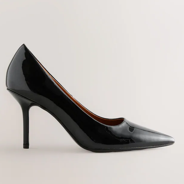 Next, Black Patent Court Heels