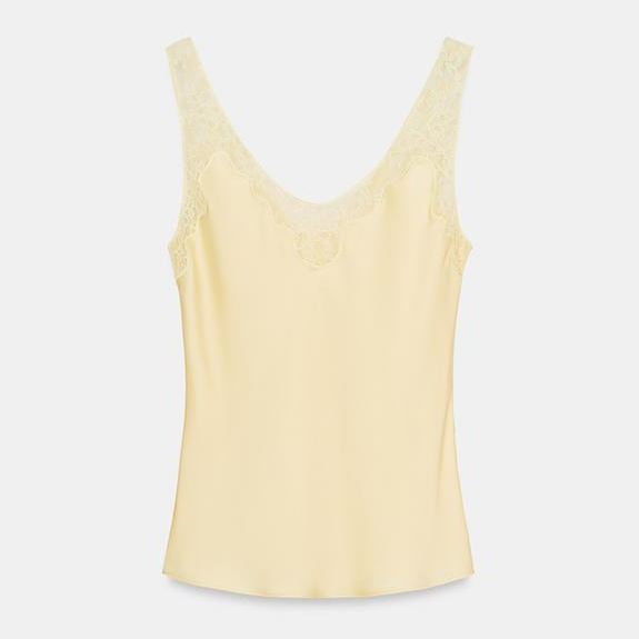 Zara, Satin Lace Top