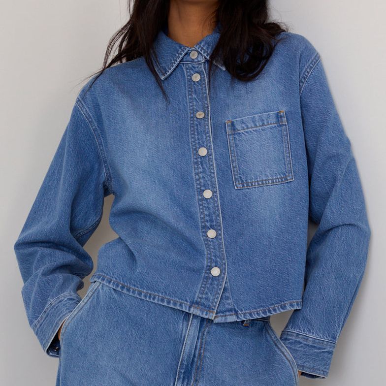 Blue Denim Shirt
