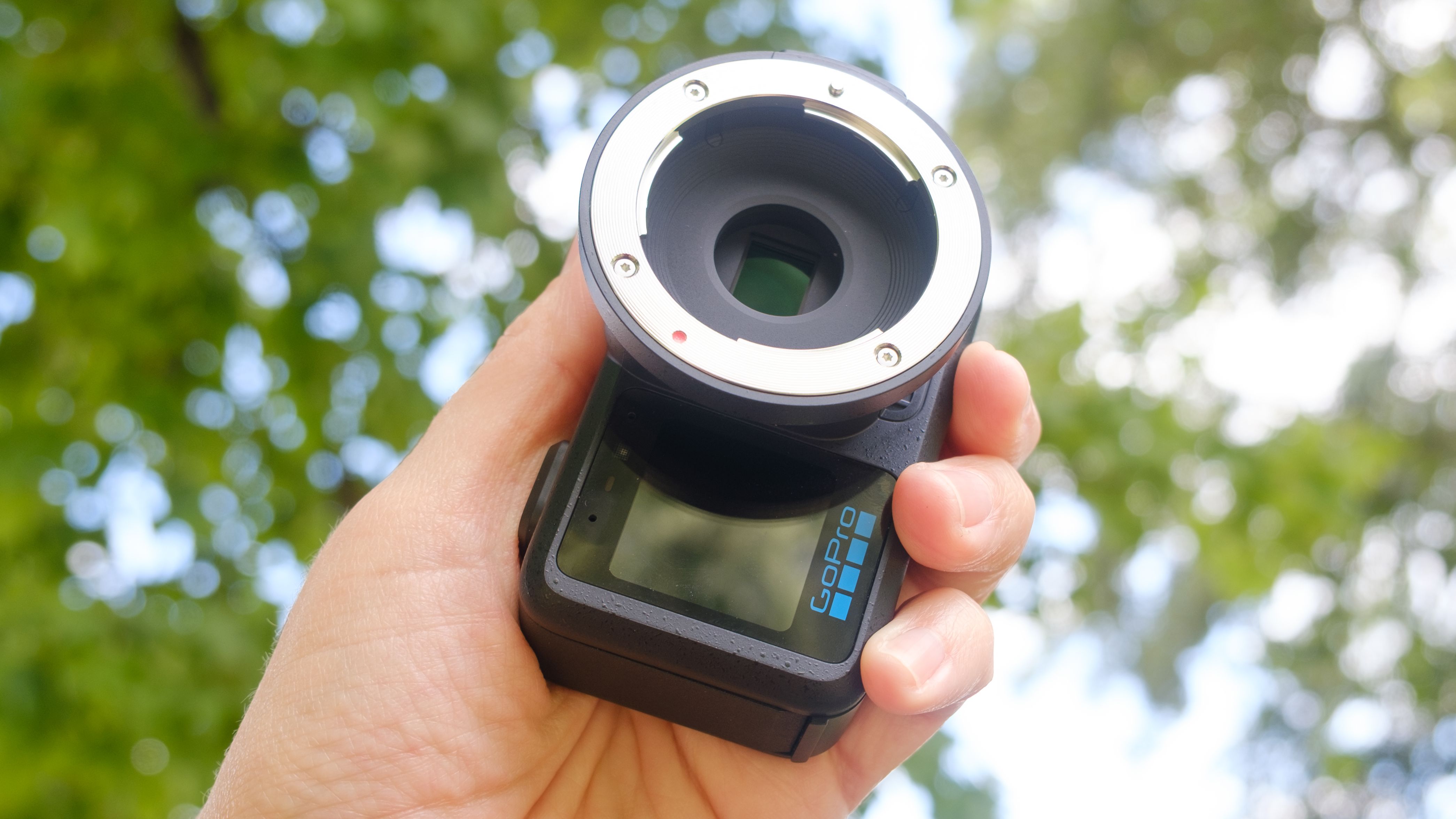The GoPro Mission 1 Pro ILS mirrorless camera