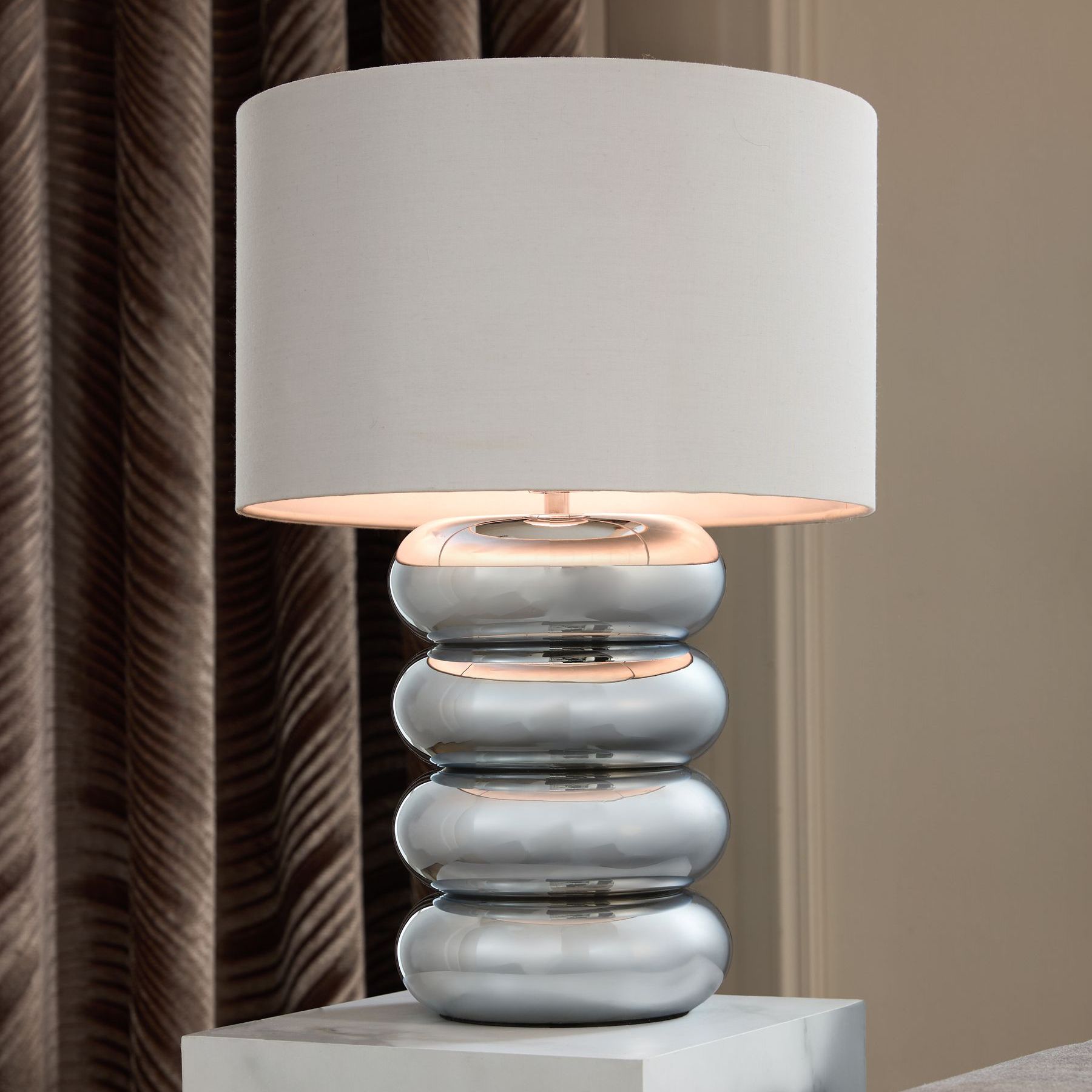 Chrome Chelsea Table Lamp