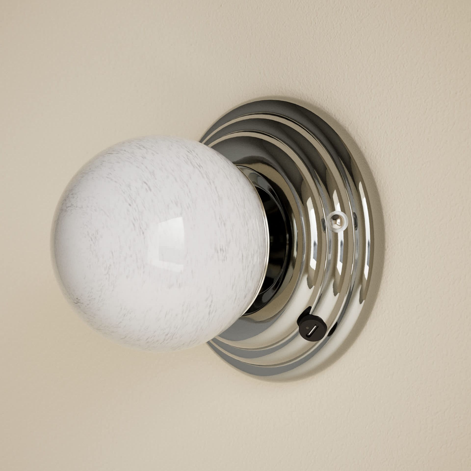 Rechargeable Ribbed Wall Light
