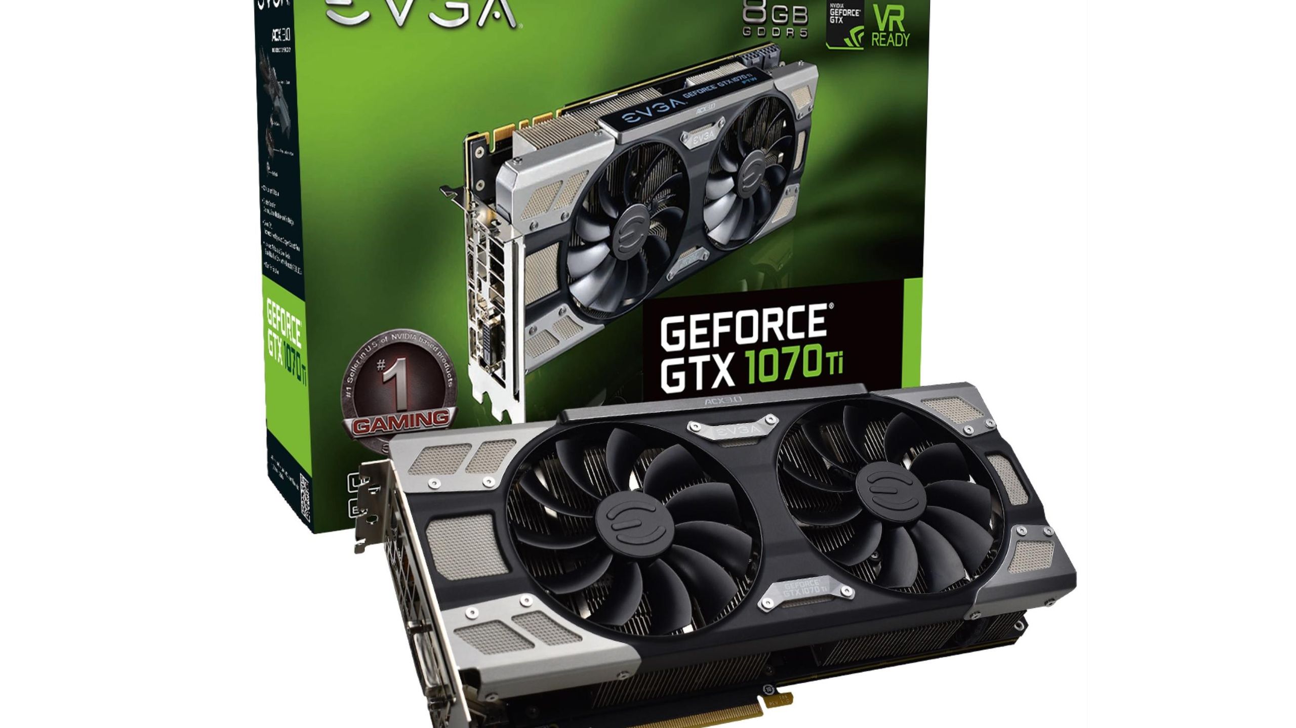 EVGA Unveils GTX 1070 Ti FTW Ultra Silent Graphics Card | Tom's