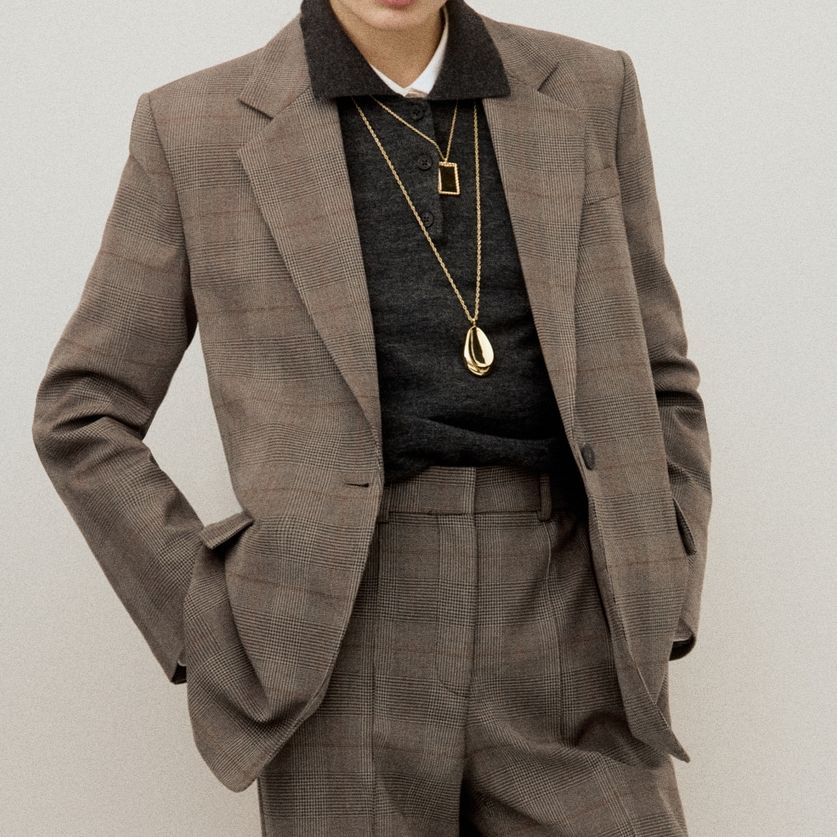 Check Suit Jacket - Women | Mango United Kingdom