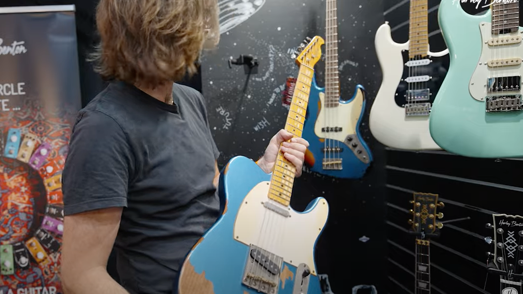 Harley Benton breaks cover with relic'd guitars and basses