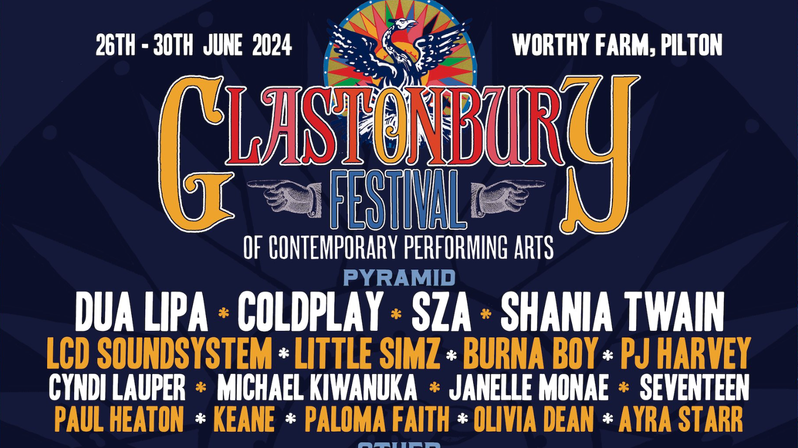 The best (and worst) Glastonbury Festival posters over the ages
