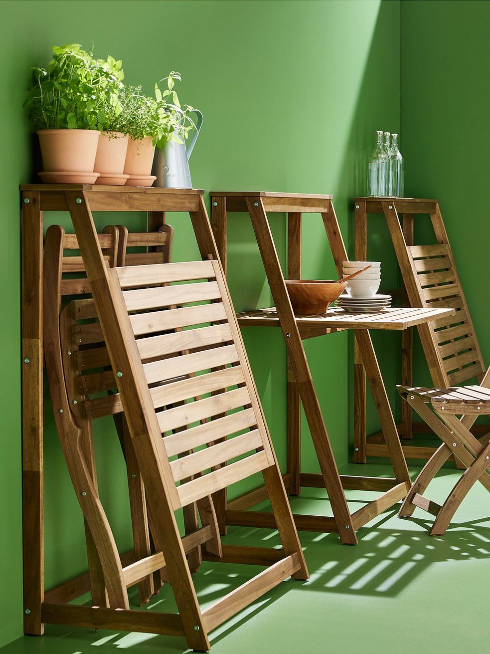 Djup&amp;Ouml;n Folding Table - Brown