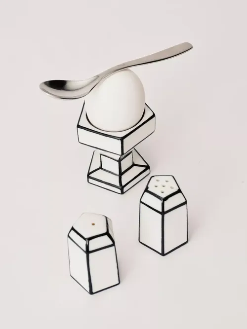 Annebet Philips Carte Blanche Porcelain Egg Cup