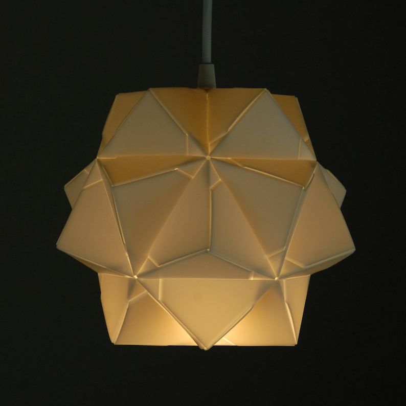 Holmegaard Morph 30 Pendant Light Rune Schou Larsen and Elisabeth Gamborg Mid Century Danish Modern Panton 60s 70s