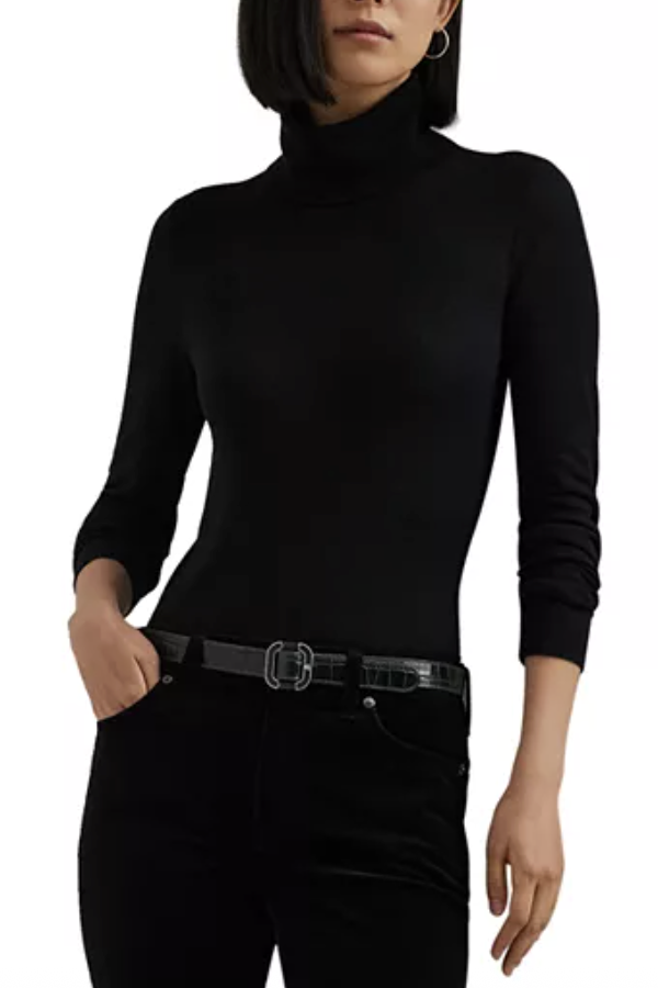 Ralph Lauren, Long Sleeve Turtleneck Sweater
