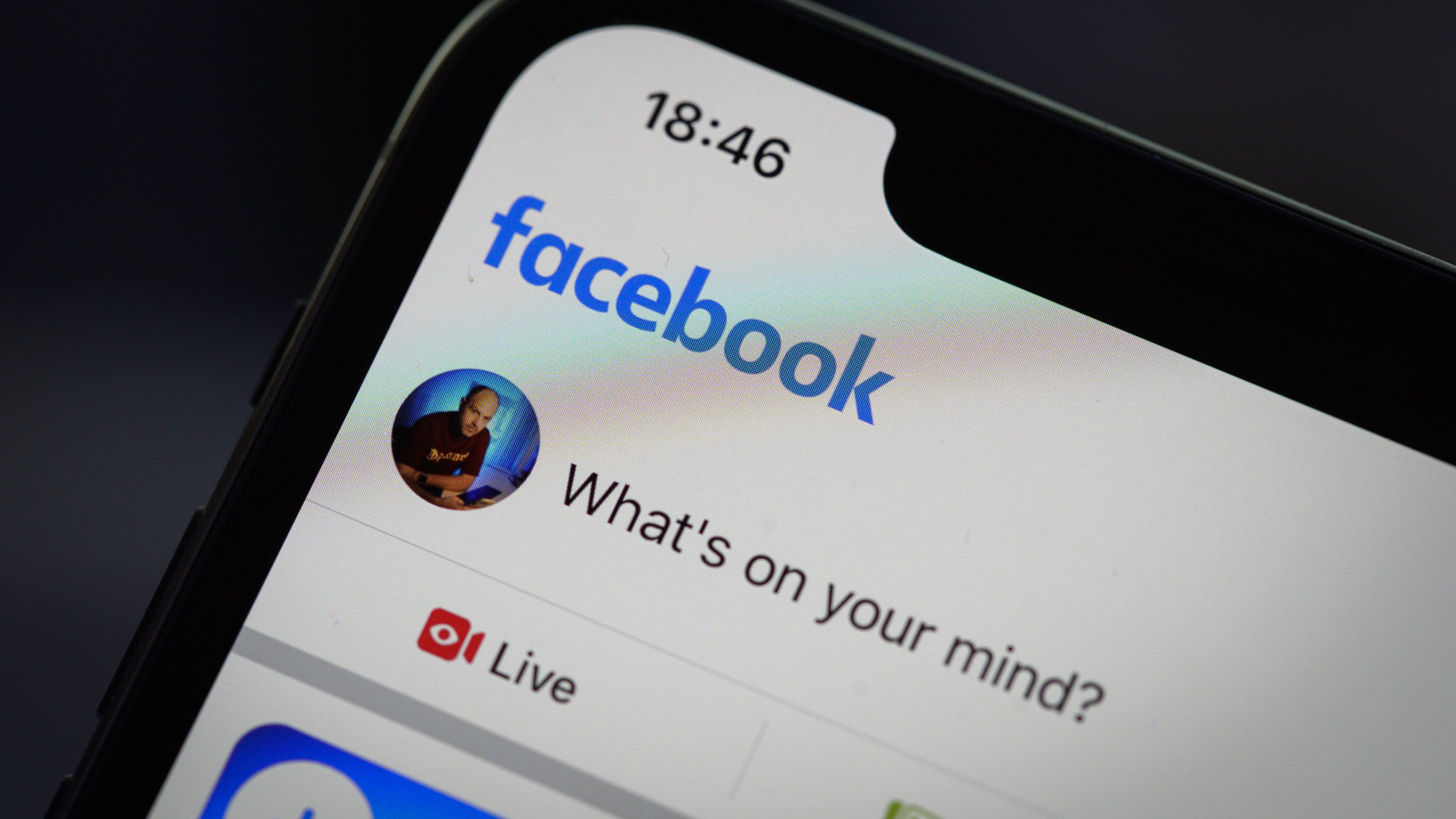 iPhone Facebook app