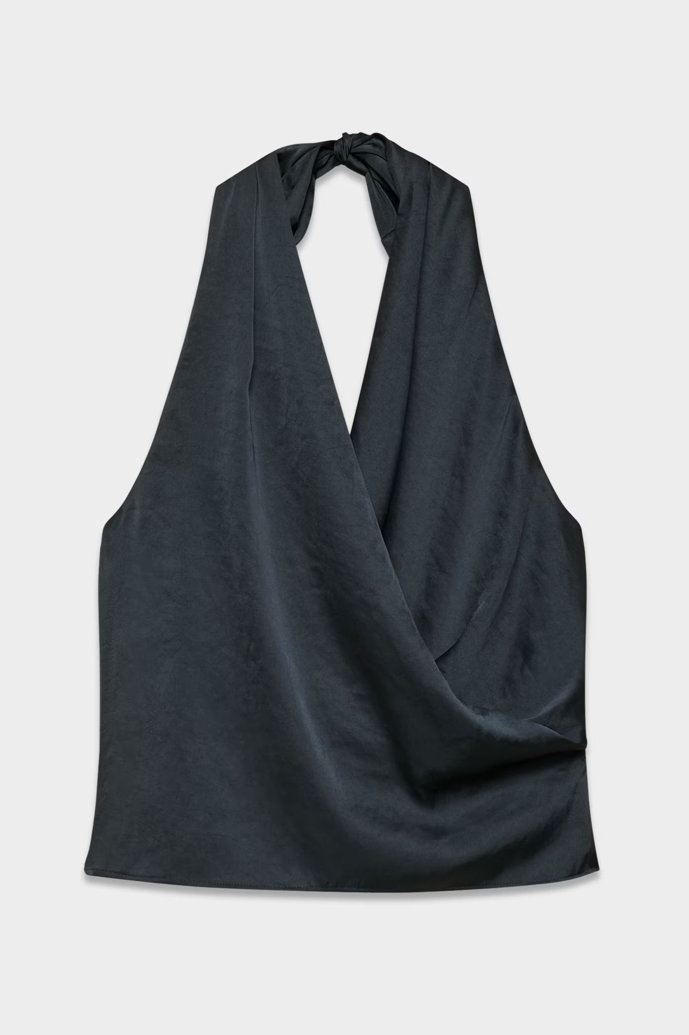 Wilfred Martini Satin Halter Blouse