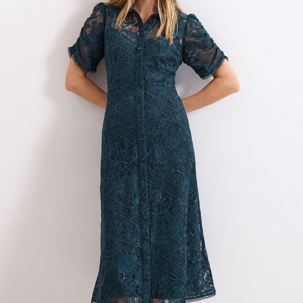 Lunna Lace Midi Dress