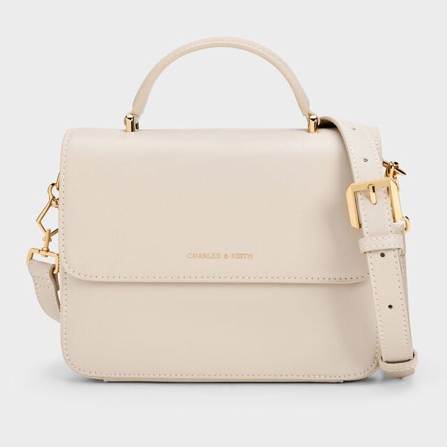 Charles &amp;amp; Keith Ivory Octavia Bag