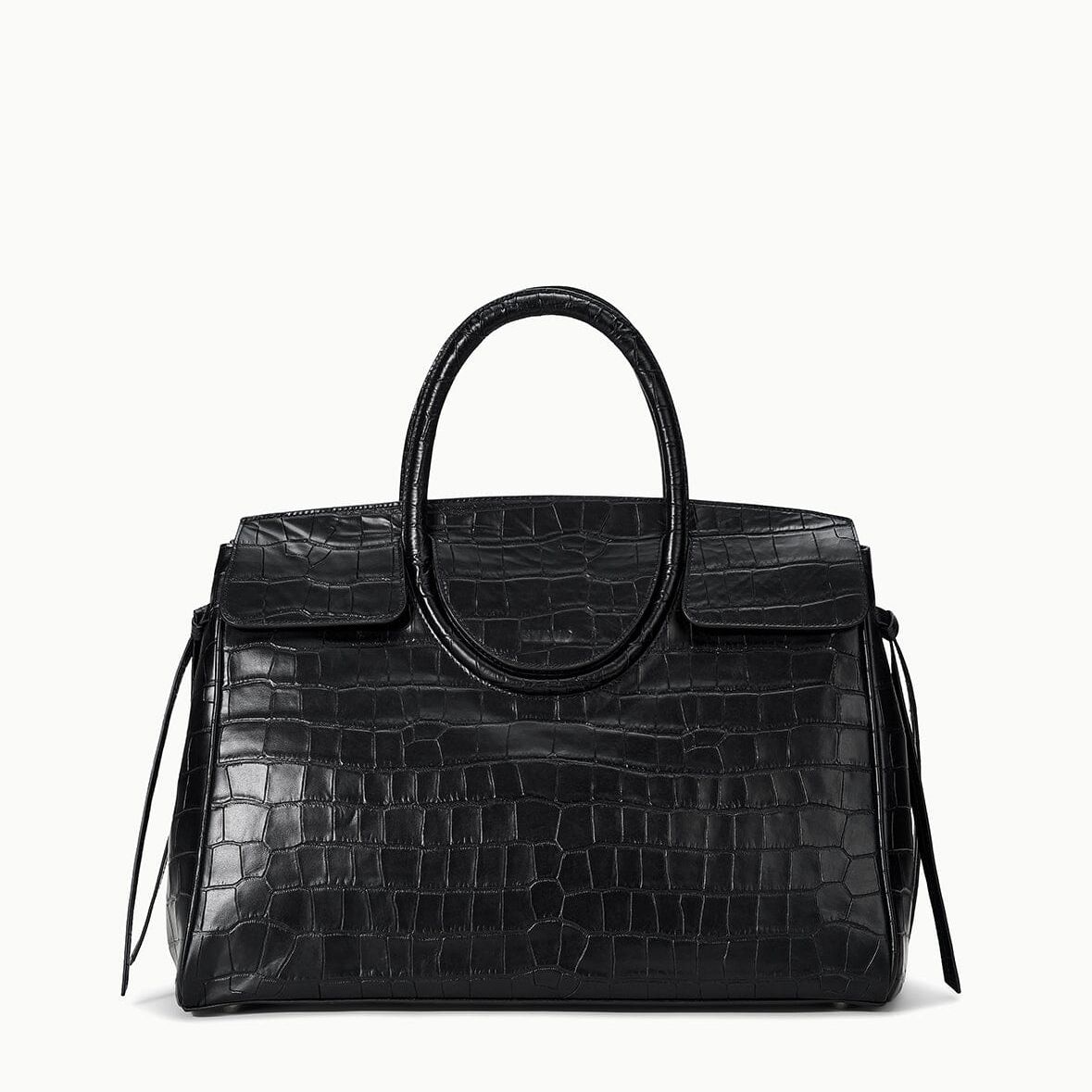 Maude Carryall | Black Croco