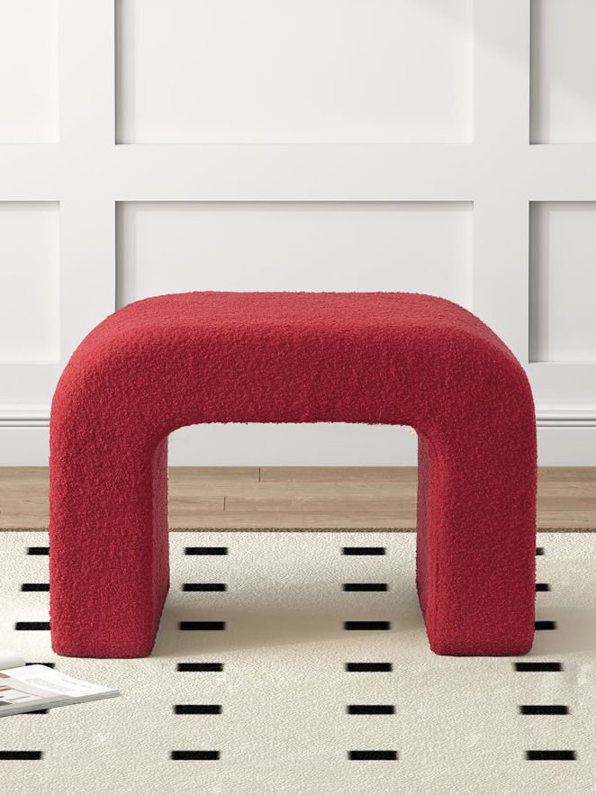 Blue Elephant 35x65cm Arched Accent Stool Vanity Stool | Wayfair.co.uk