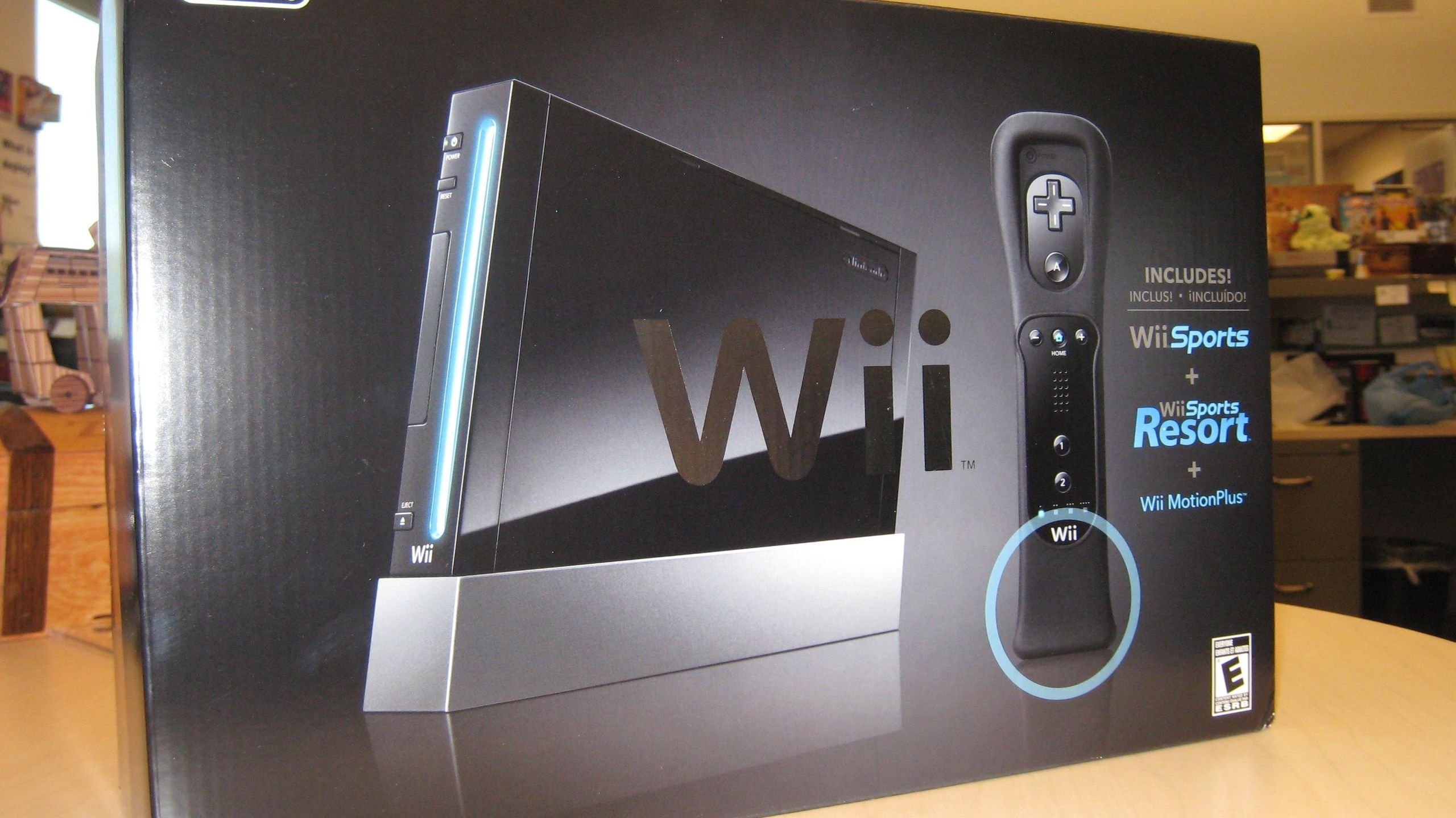 Black Wii arrives, already covered in fingerprints | GamesRadar+
