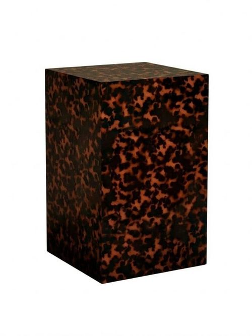 Blithe Tortoise Print Side Table