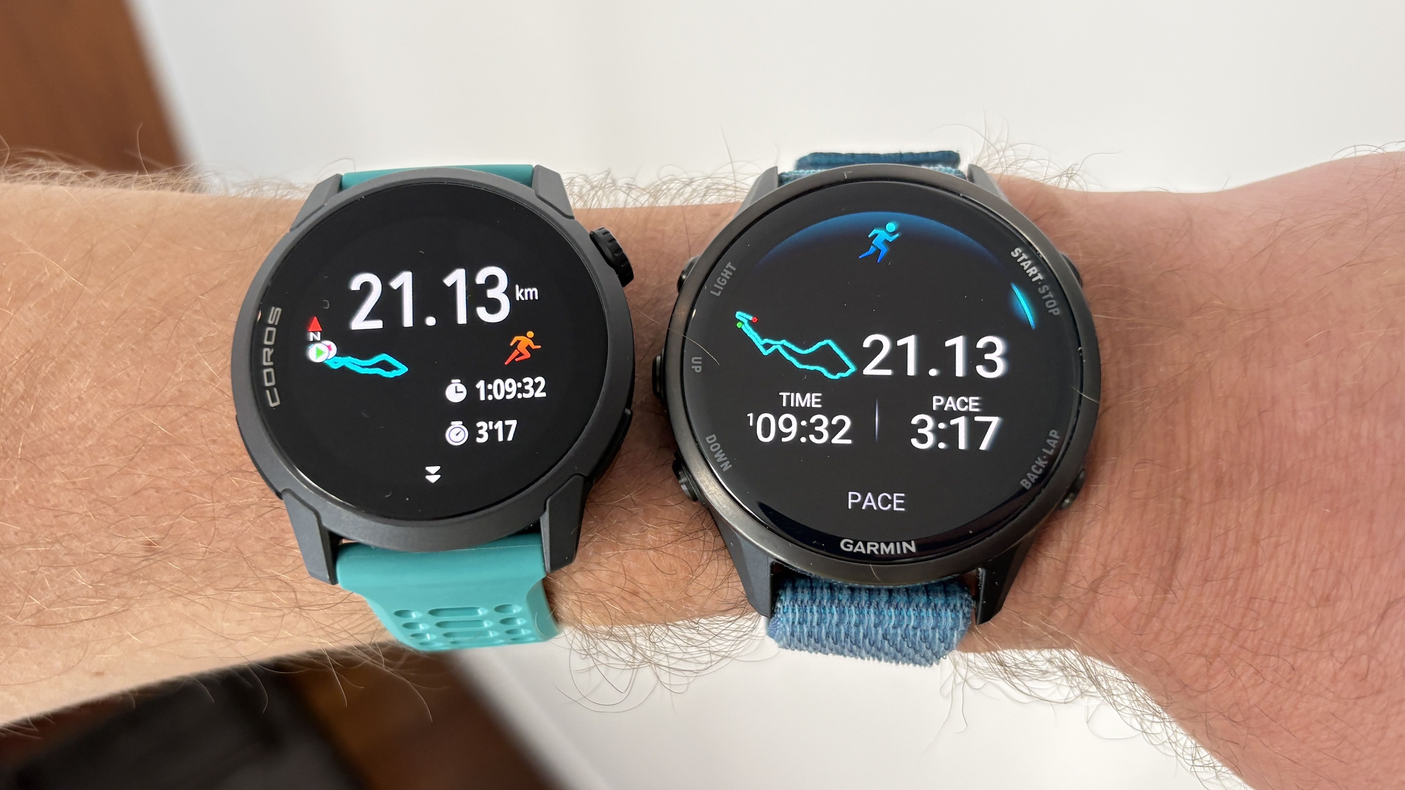 Garmin Forerunner 970 vs Coros Pace 4