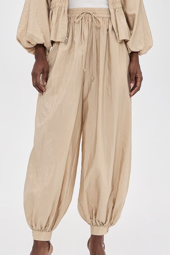 Cinq &amp;agrave; Sept Tumbled Woven Verne Balloon Pants