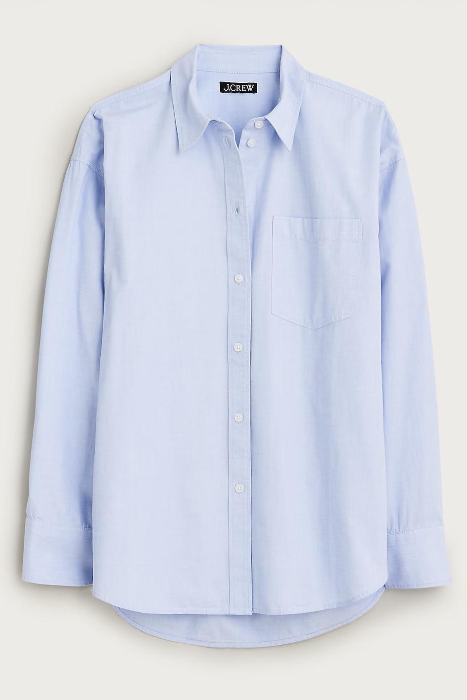 J.Crew, &amp;Eacute;tienne Oversized Button-Up Shirt in Lightweight Oxford