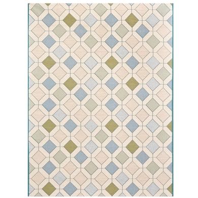 Beautiful 5' X 7' Tiles Outdoor Rug by Drew Barrymore