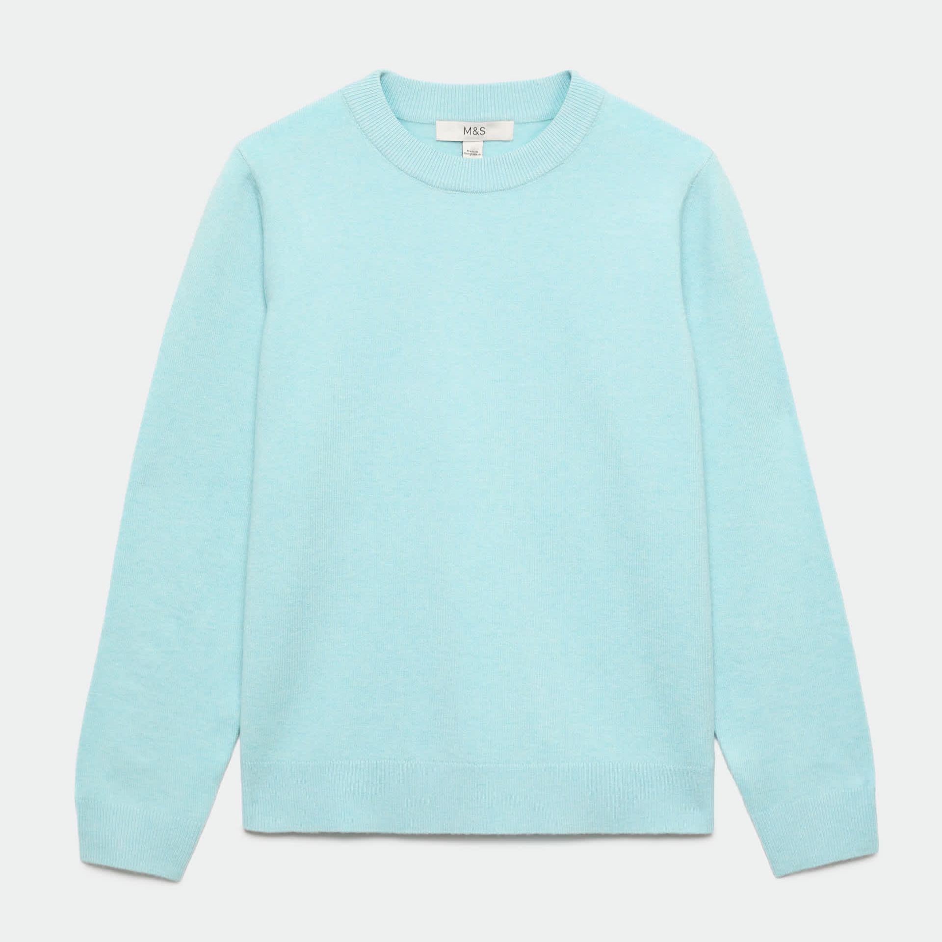 Air-Yarn Crew Neck Jumper