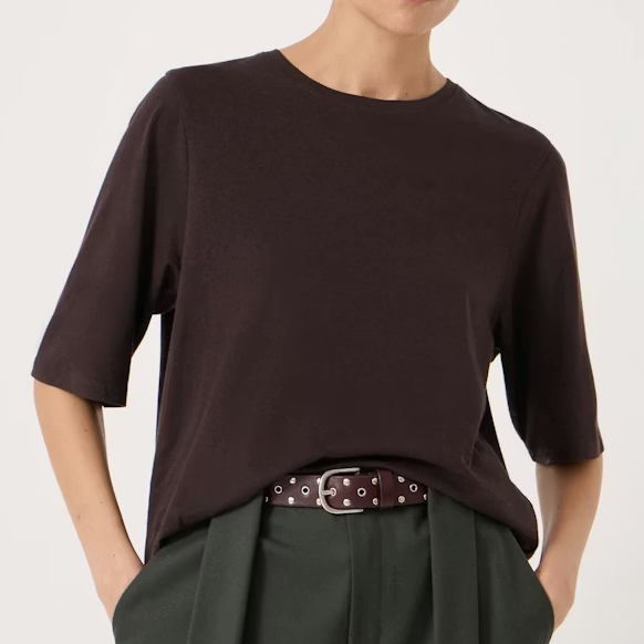 Hush, Brown T-Shirt
