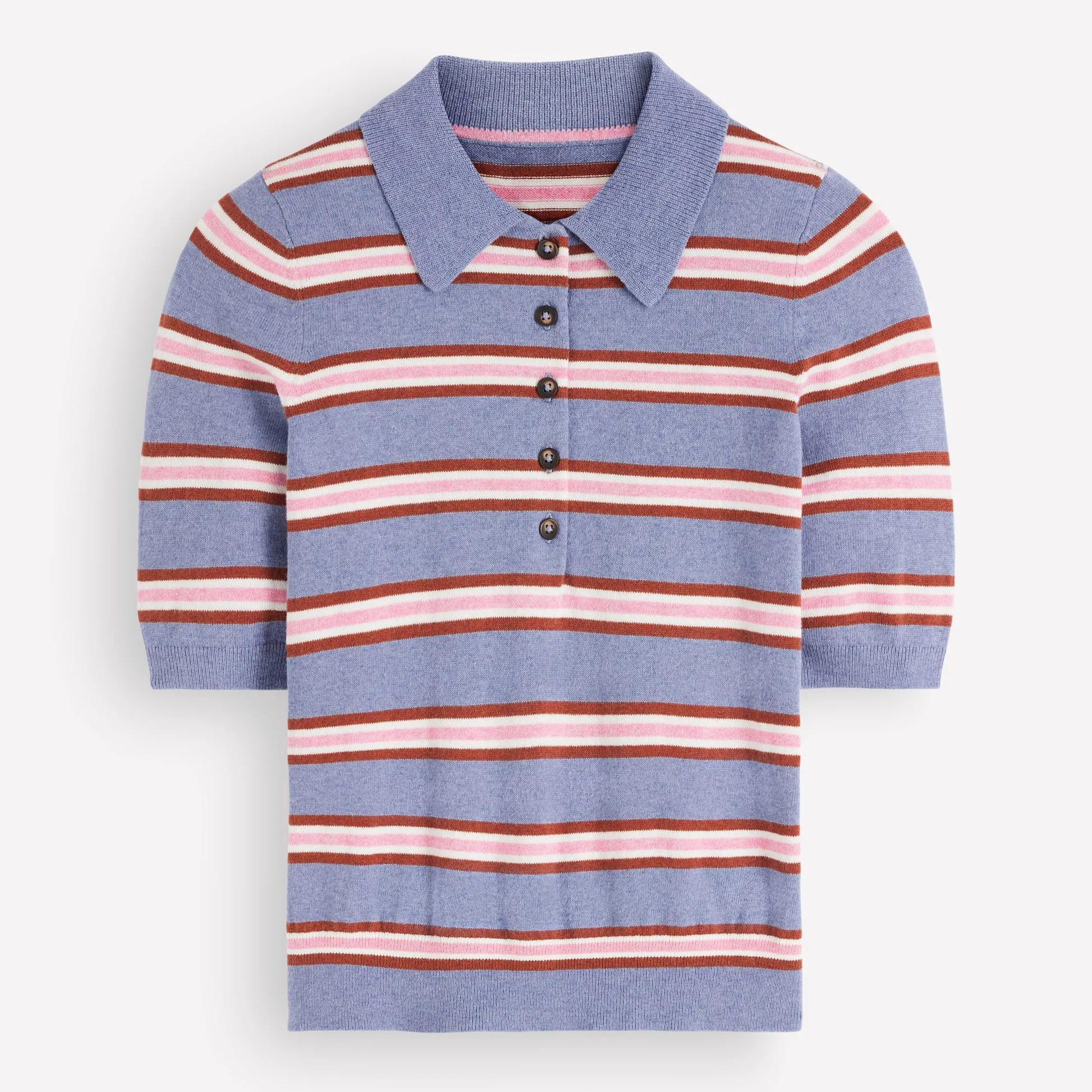 Boden, Knitted Polo Top