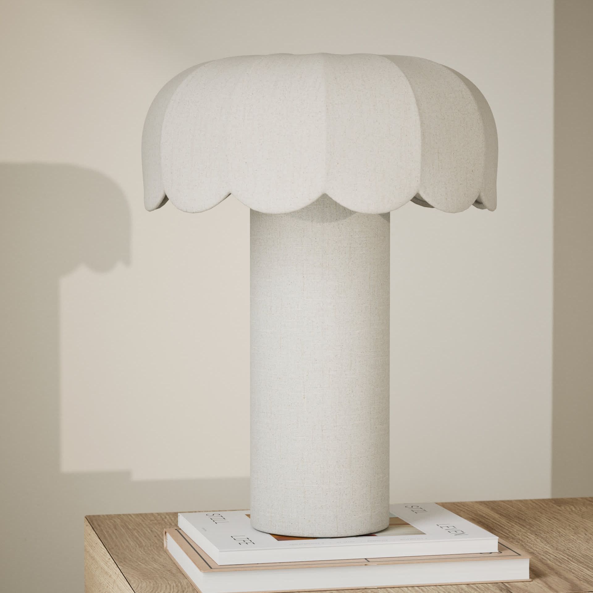 Skeletal Petal Dual Lit Table Lamp