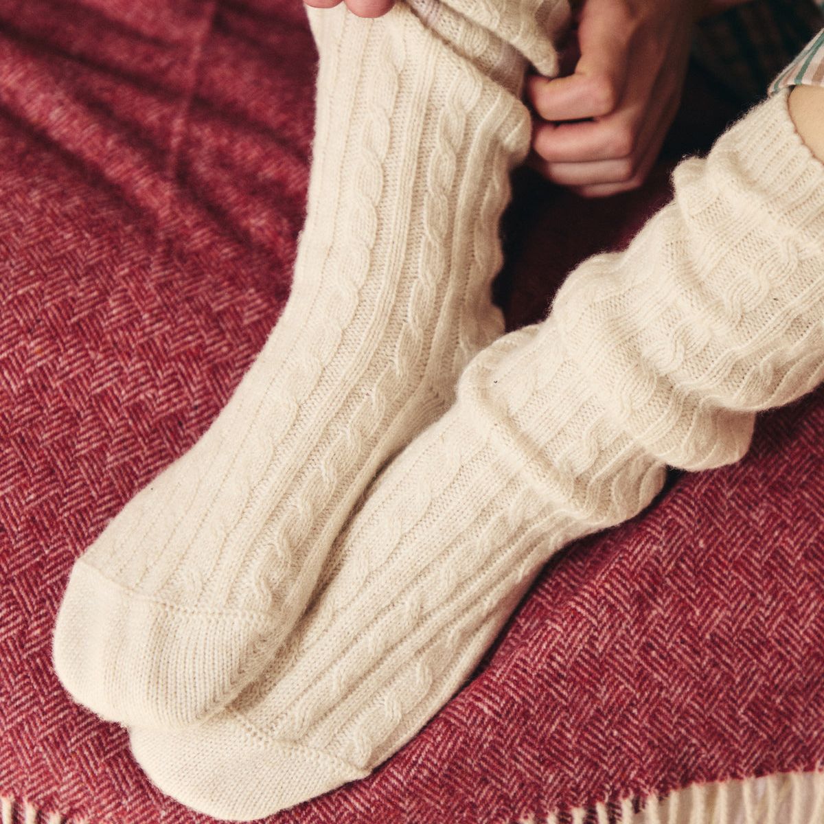 Women's Cashmere Bed Socks