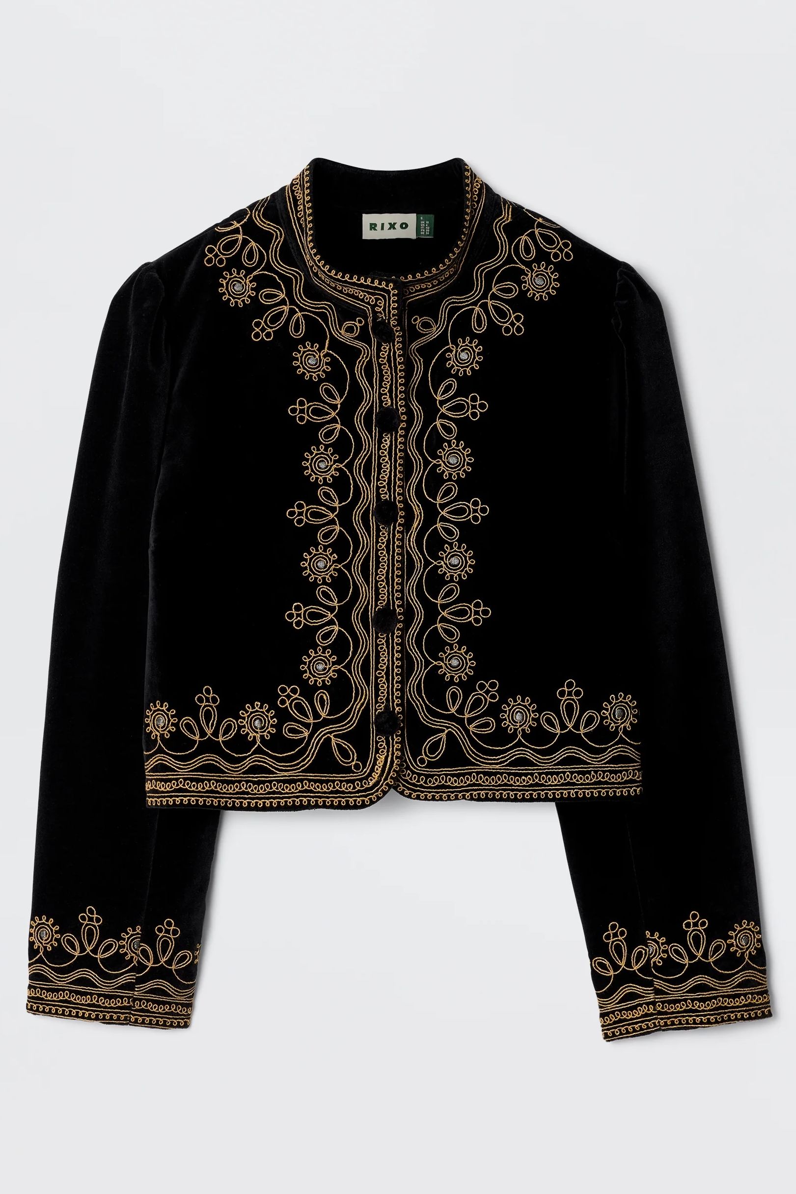 Rixo Denver velvet jacket