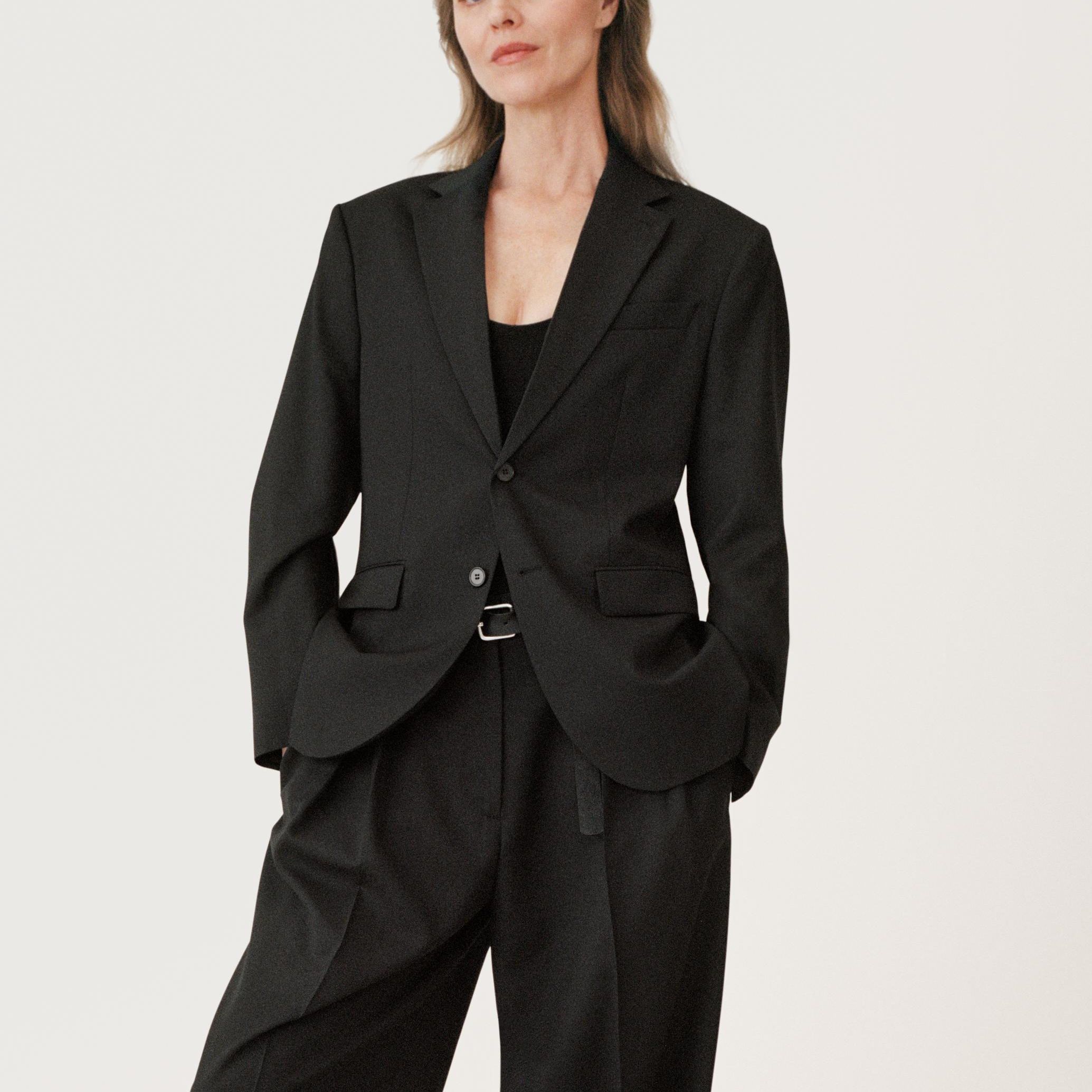 Oversize Wool Blend Blazer 50th Anniversary