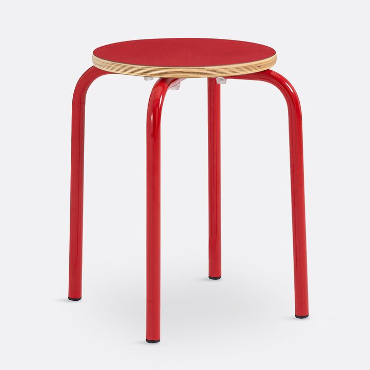 Hiba Stackable School-Style Low Stool