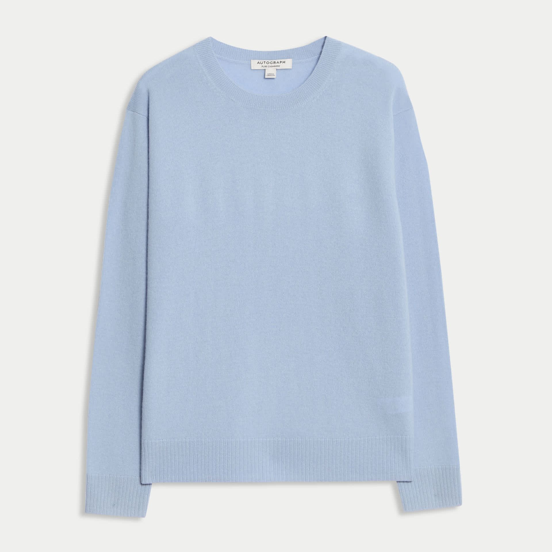 Pure Cashmere Crew Neck Jumper