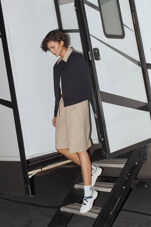 Zendaya wearing On sneakers.