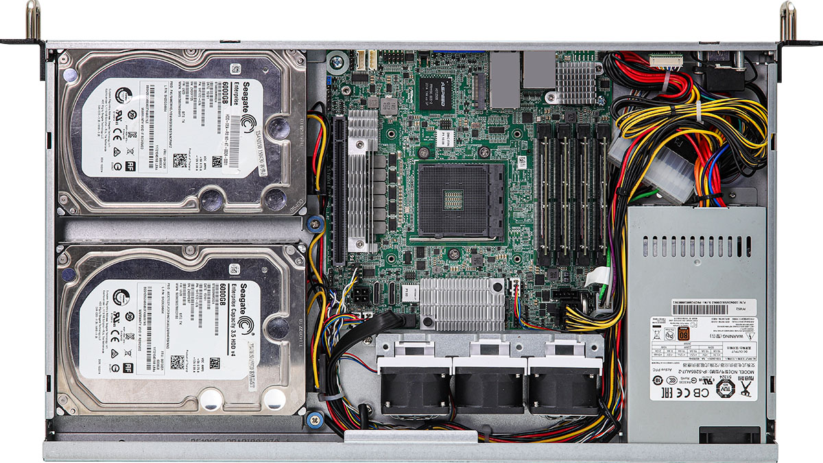 ASRock Packs AMD's Ryzen 5000 CPU Into a 1U Short Depth