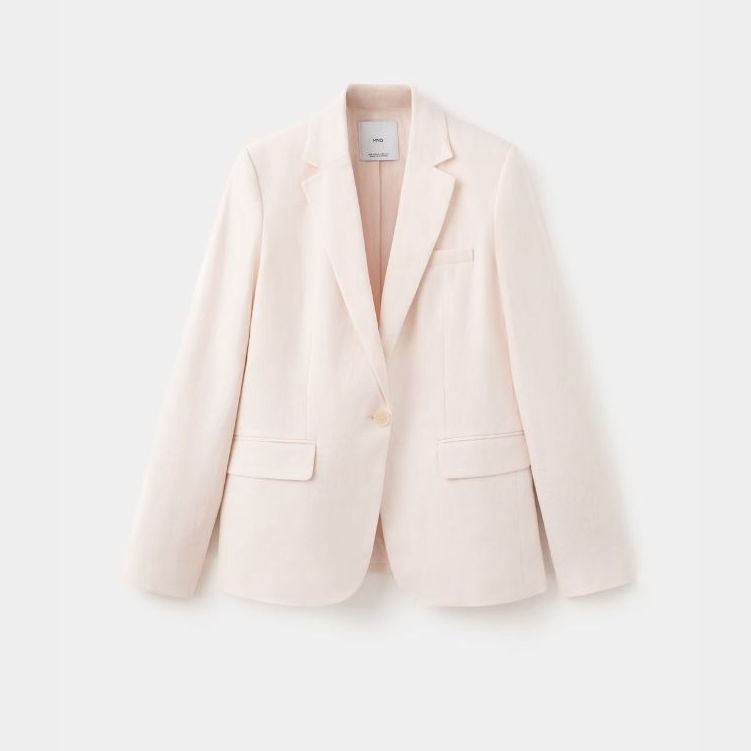 Image of white blazer