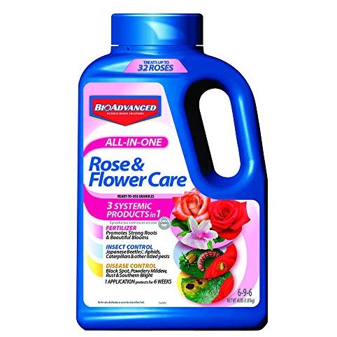 Bioadvanced All-In-One Rose and Flower Care Fertilizer, Granules, 4 Lb