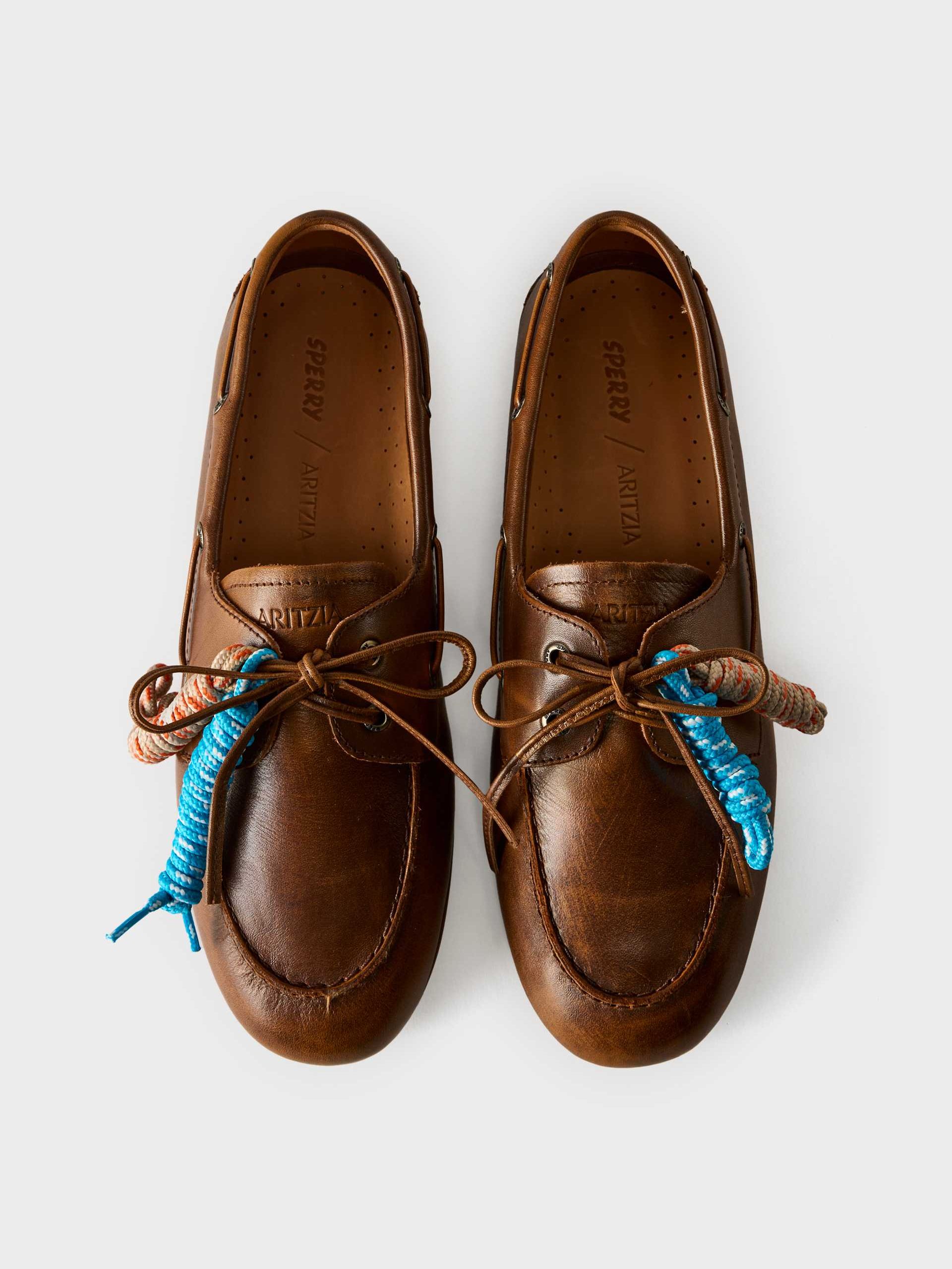 X Aritzia Slim Boat Shoe