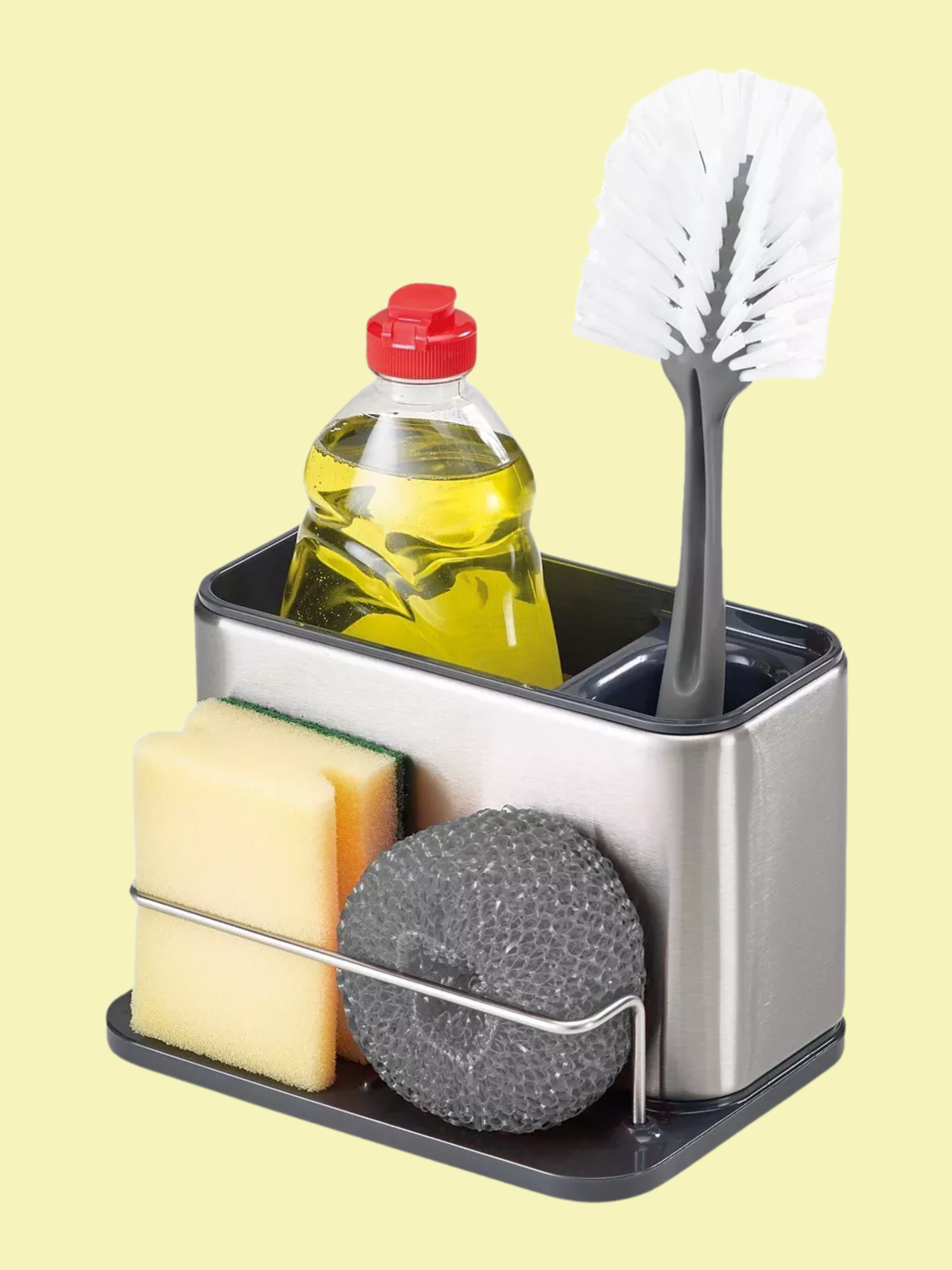 Joseph Joseph Surface Sink Tidy, Stainless Steel