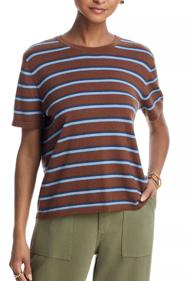 Rails , Short Sleeve Striped Tee