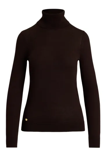 Lauren, Silk Blend Turtleneck Sweater