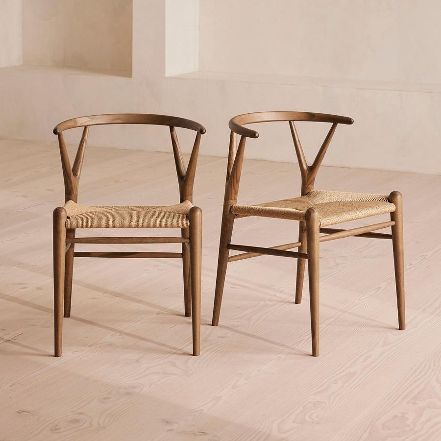 Pair of Sitwell Dining Chairs Walnut