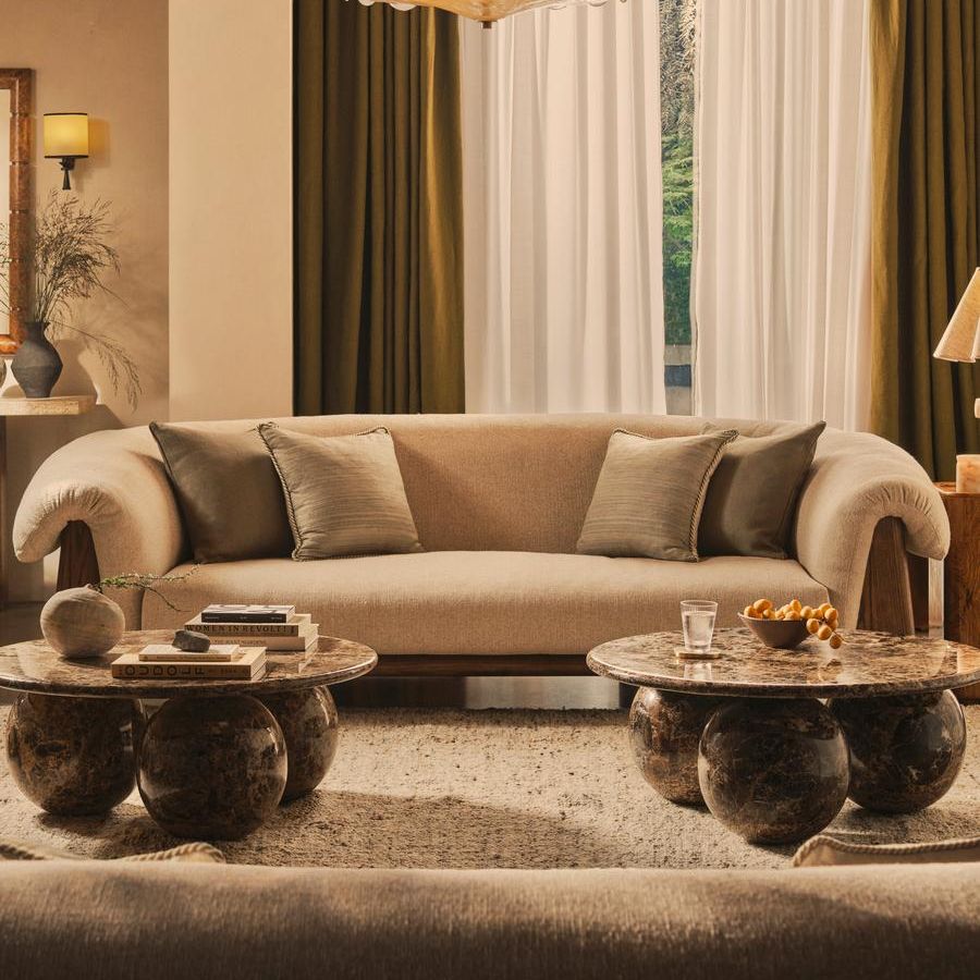 Aden Sofa, Textured Linen, Uk