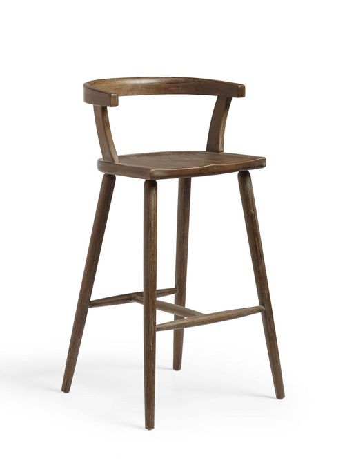 Altier Bar Stool - Burnt Oak