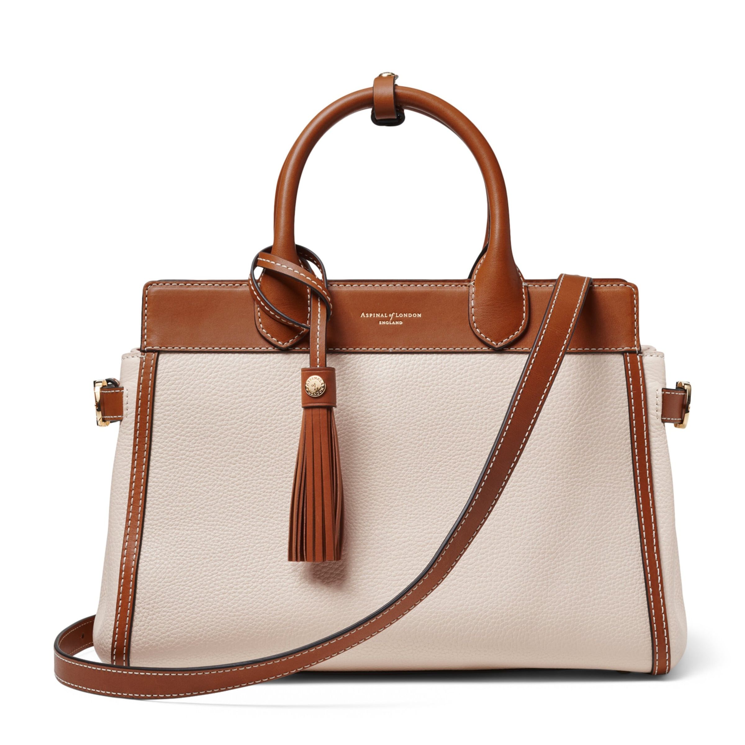 Aspinal of London Leather Savannah Top-Handle Bag